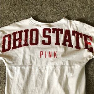 PINK Ohio state sweatshirt